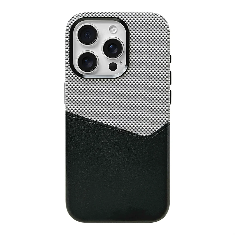 iPhone Hoesje met Kaarthouder | MagSafe Compatibel | Luxe Bescherming