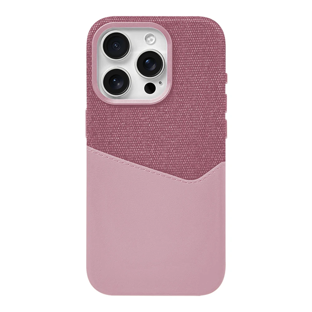 iPhone Hoesje met Kaarthouder | MagSafe Compatibel | Luxe Bescherming