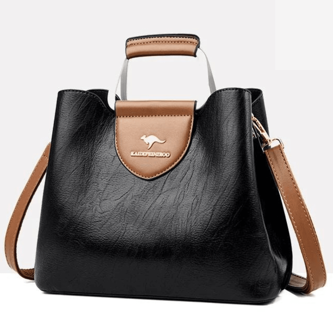 Elegante Statement Handtas met Luxe Handgreep