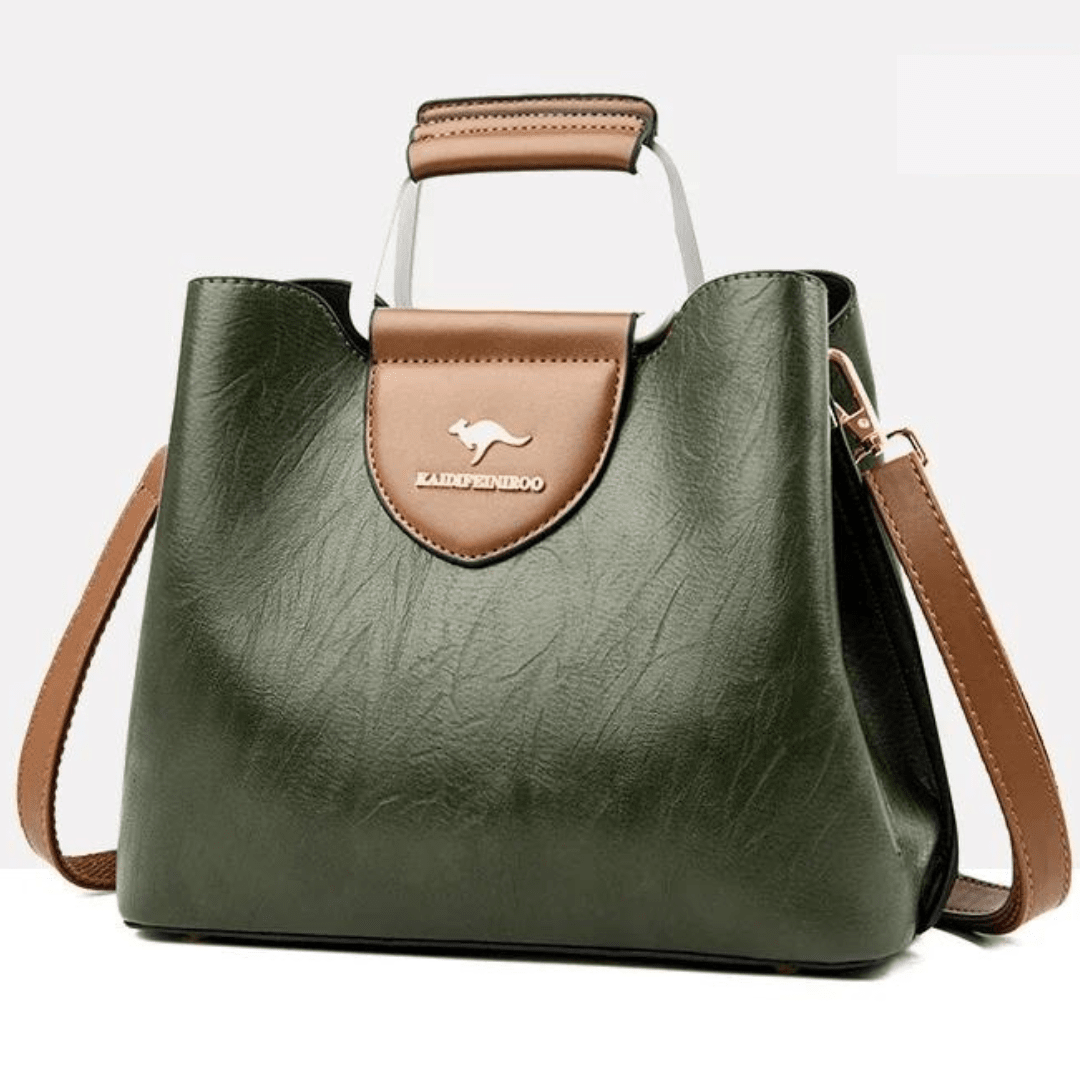 Elegante Statement Handtas met Luxe Handgreep