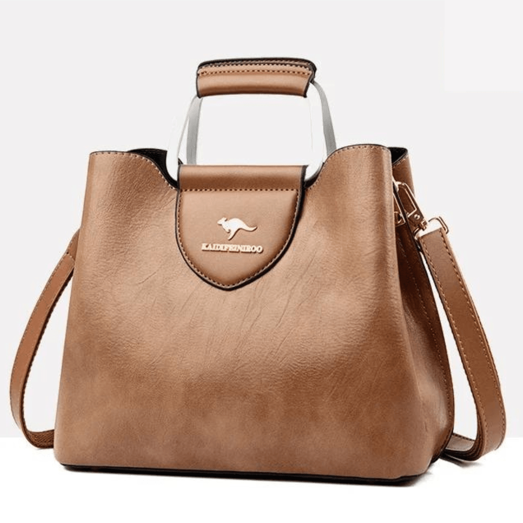 Elegante Statement Handtas met Luxe Handgreep