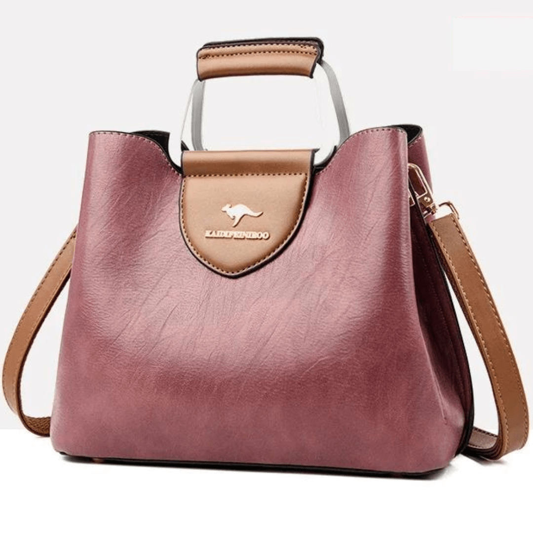 Elegante Statement Handtas met Luxe Handgreep