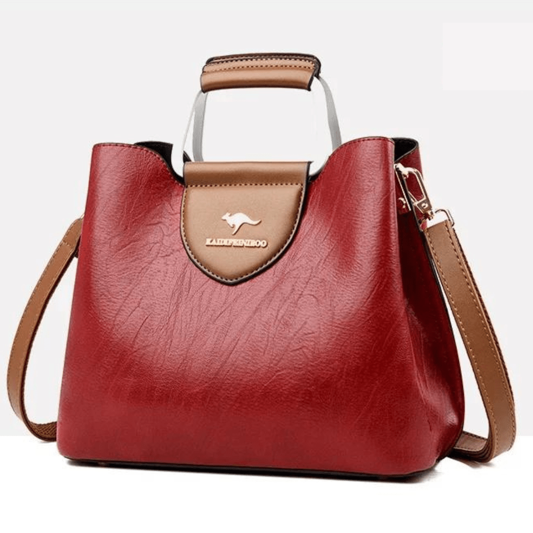 Elegante Statement Handtas met Luxe Handgreep