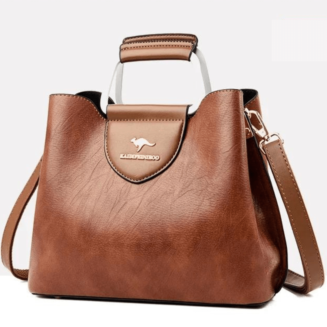 Elegante Statement Handtas met Luxe Handgreep