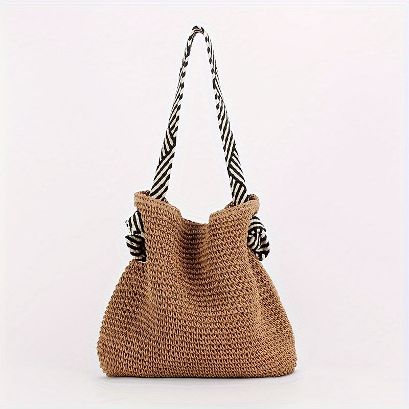 Boho Chic Strandtas – Speels, Licht & Onmiskenbaar Stijlvol