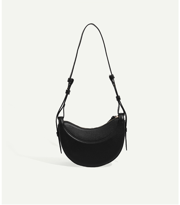 Halvemaan Schoudertas – Modern, Minimalistisch & Moeiteloos Chic