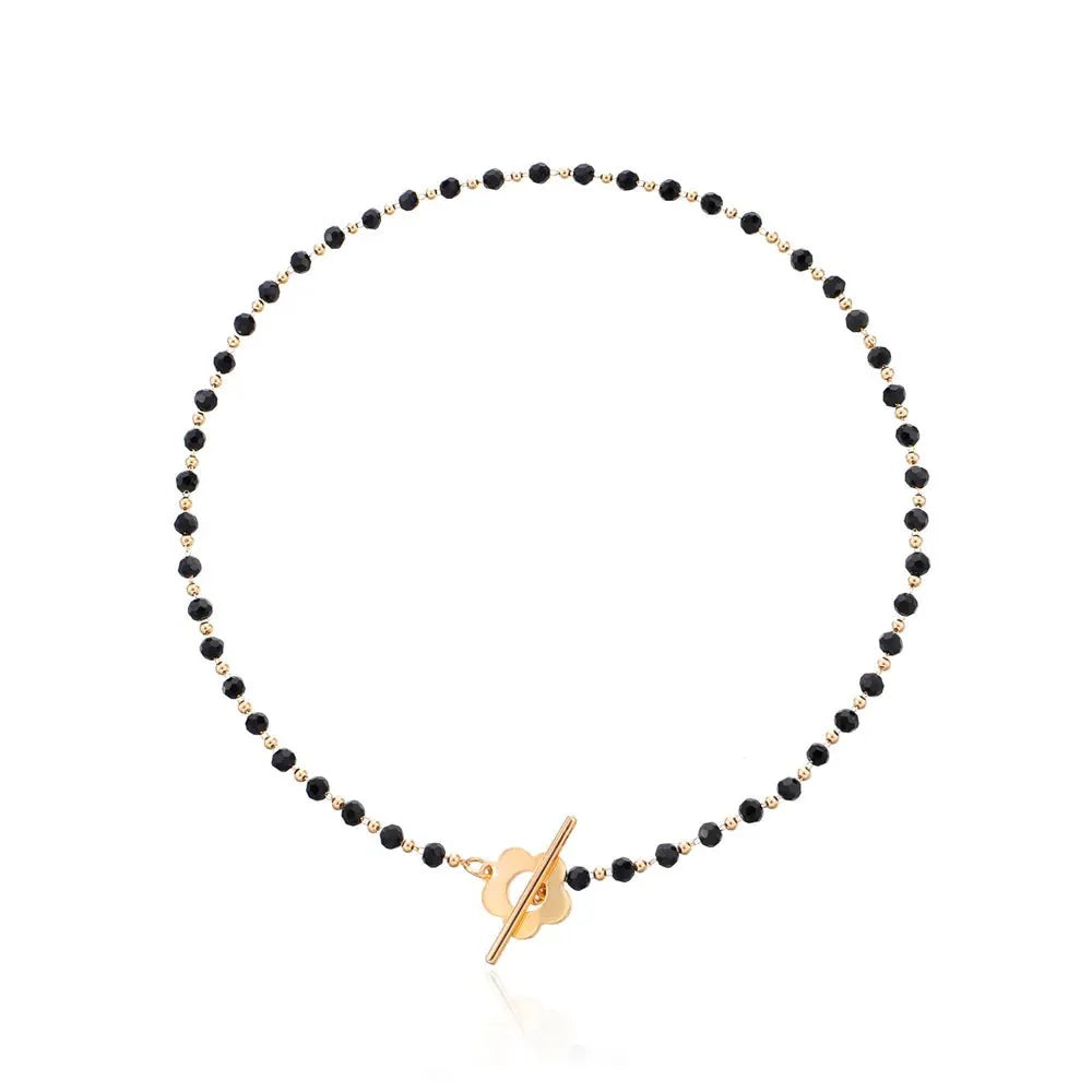 Ketting | Choker | Bloem Sluiting | Elegant | Dames