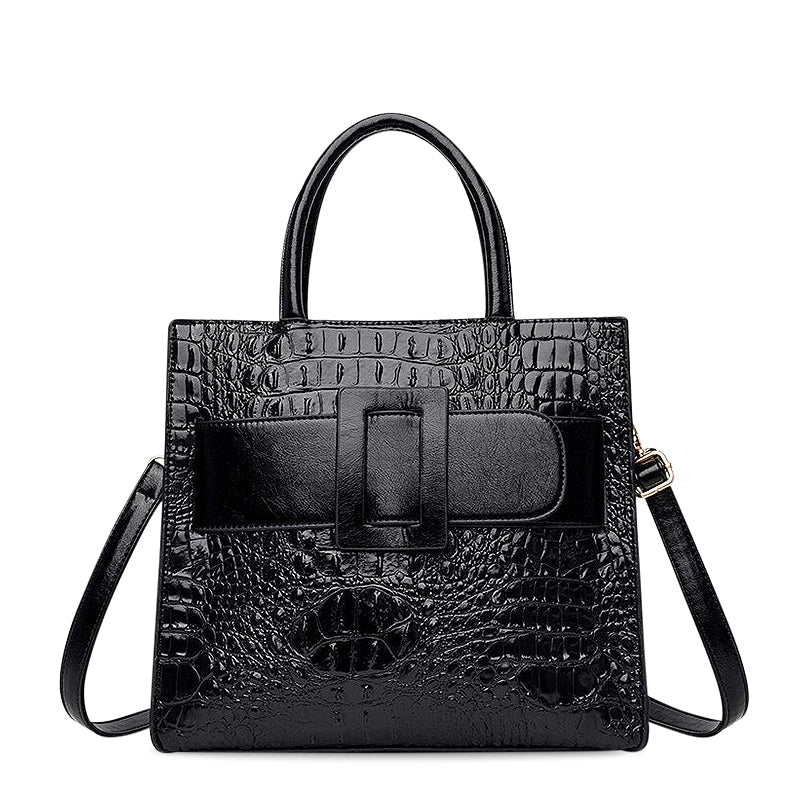 Designer Handtas in Croco Stijl – Chique en Praktisch voor Vrouwen