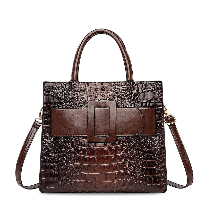 Designer Handtas in Croco Stijl – Chique en Praktisch voor Vrouwen
