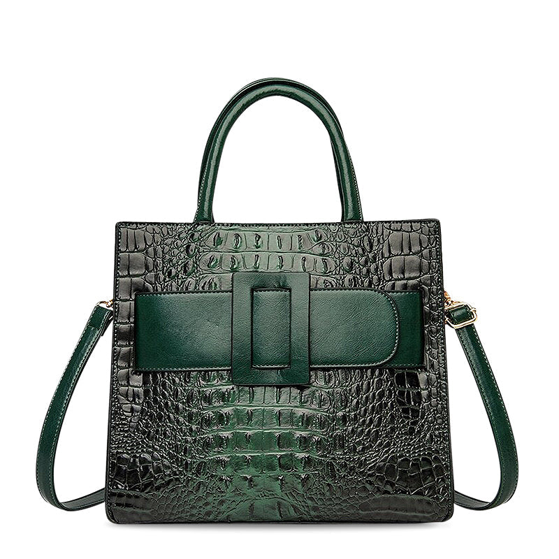 Designer Handtas in Croco Stijl – Chique en Praktisch voor Vrouwen