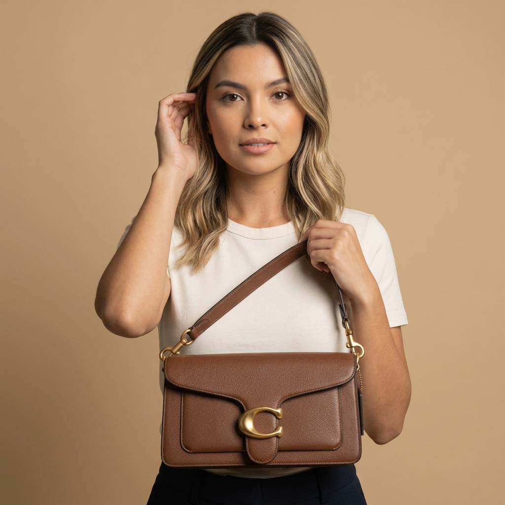 Handtas Dames | Goudkleurige Sluiting | Schouderband