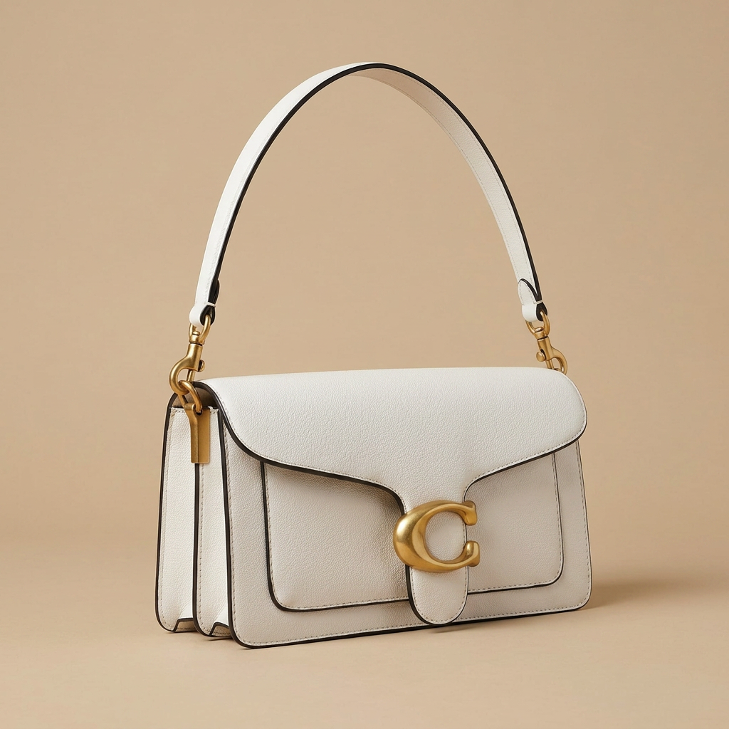 Handtas Dames | Goudkleurige Sluiting | Schouderband
