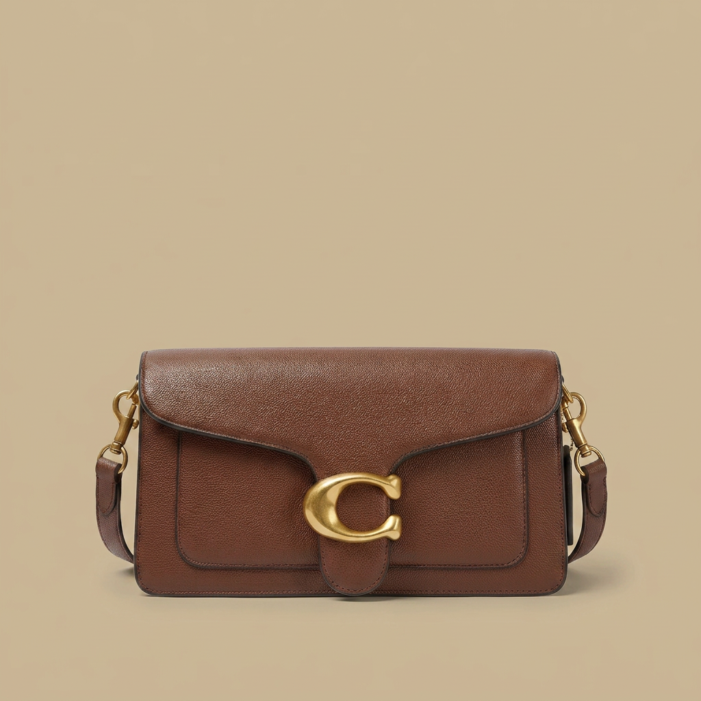 Handtas Dames | Goudkleurige Sluiting | Schouderband