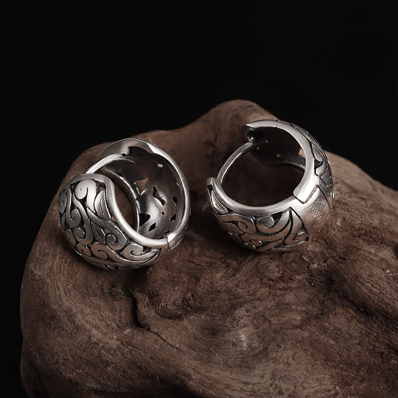 Oorbellen 925 Zilver | Vintage Design | Elegant & Tijdloos