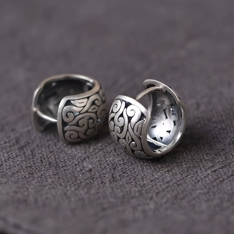 Oorbellen 925 Zilver | Vintage Design | Elegant & Tijdloos