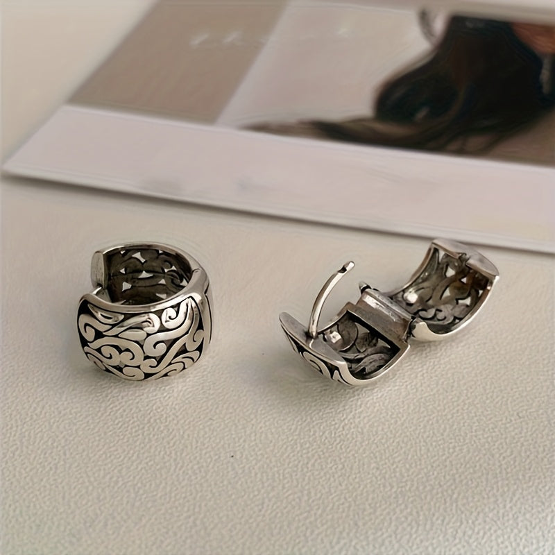 Oorbellen 925 Zilver | Vintage Design | Elegant & Tijdloos