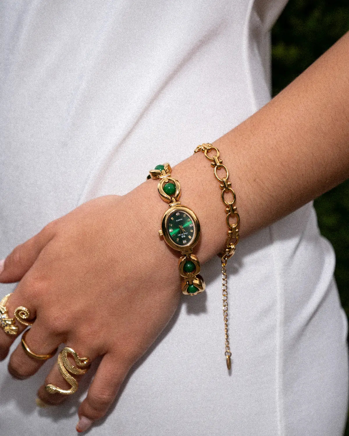 Luxe Dameshorloge met Pareldetails