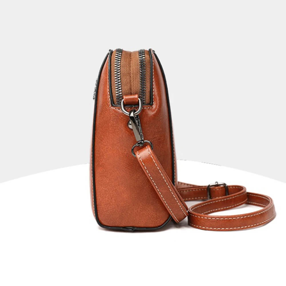 Dames Crossbody Tas Kunstleer | Meerdere Vakken