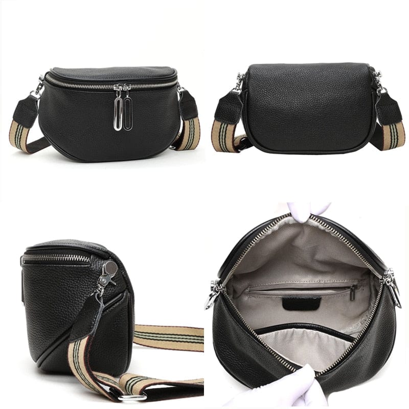 Crossbody Tas Dames | Vegan Leer | Verstelbare Band