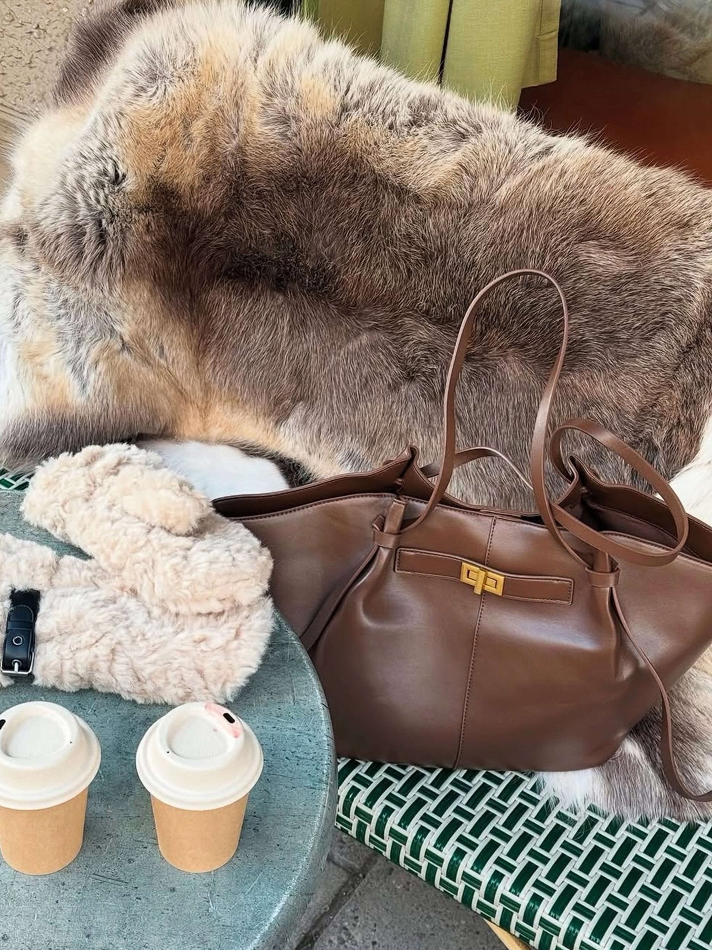 Luxe Shopper Dames | Vegan Handtas | Werk & Dagelijks Gebruik