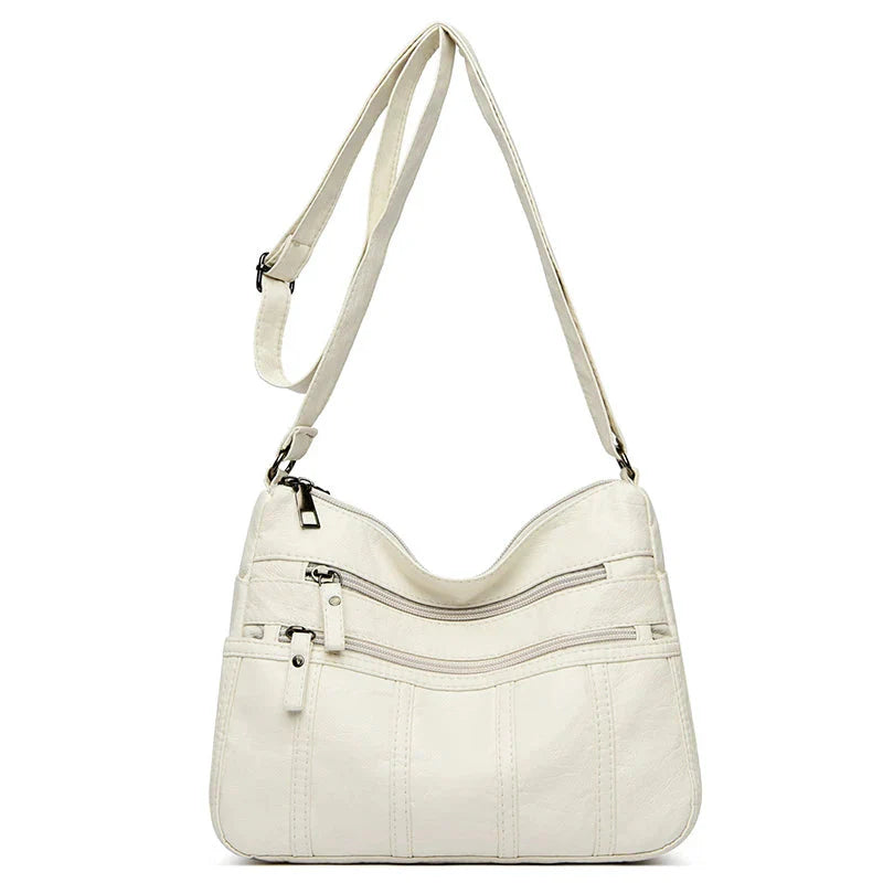Dames crossbody tas van zacht leer – lichtgewicht en stijlvol