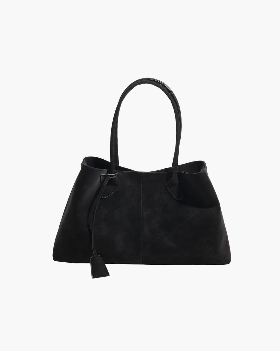 Vegan Suède Handtas Dames – Luxe Schoudertas met Ruim Design