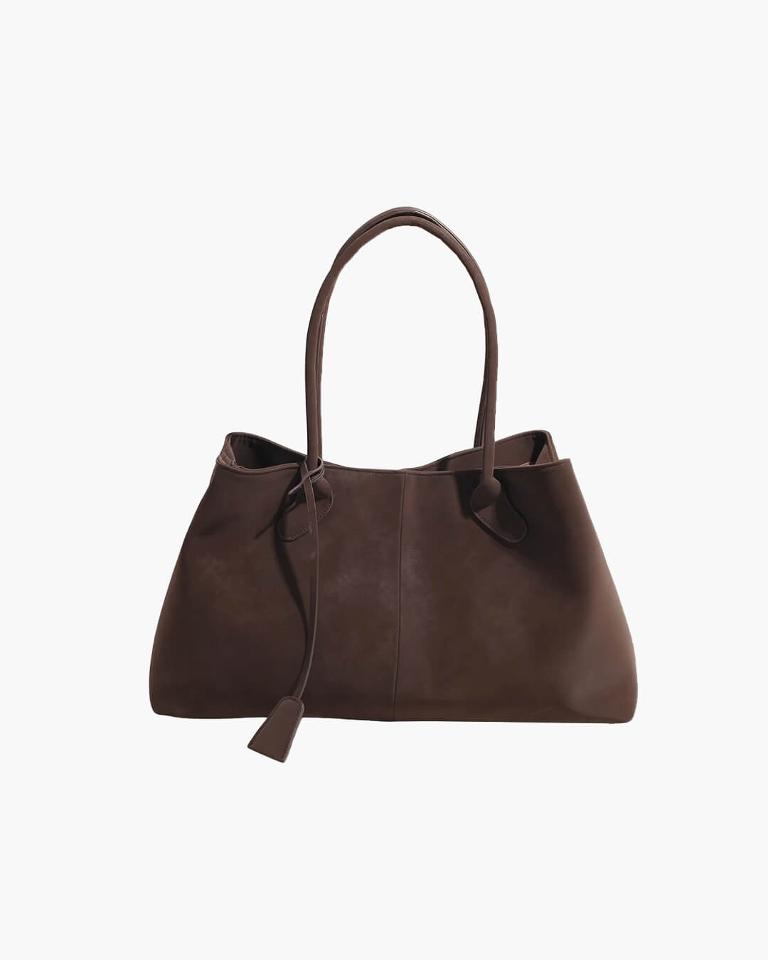 Vegan Suède Handtas Dames – Luxe Schoudertas met Ruim Design