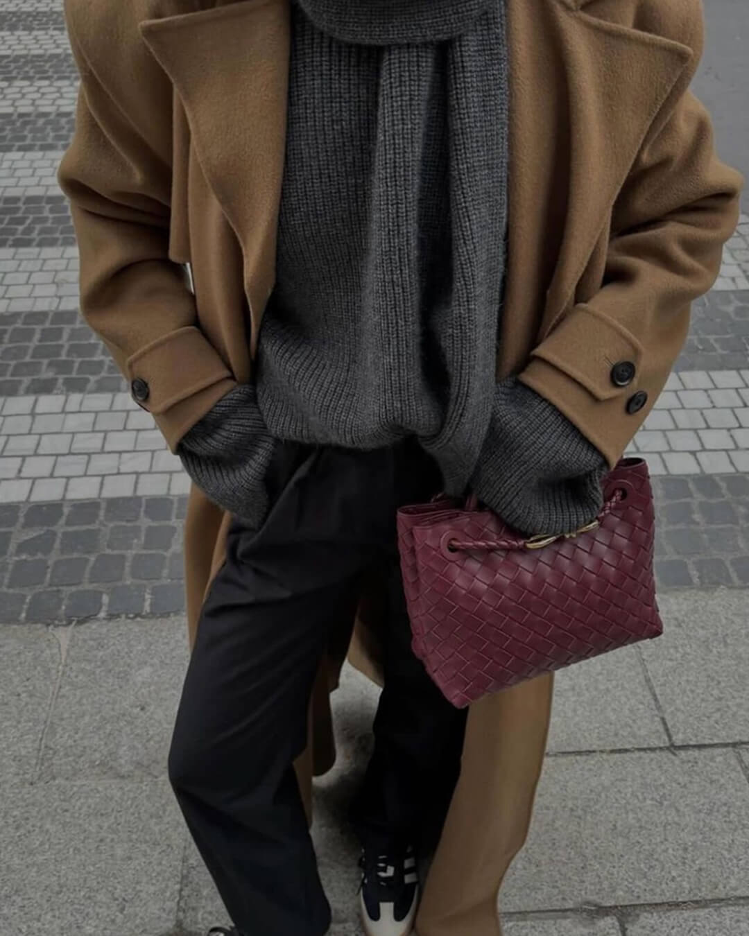 Geweven Dames Tas – Luxe Woven Handtas van Vegan Leer