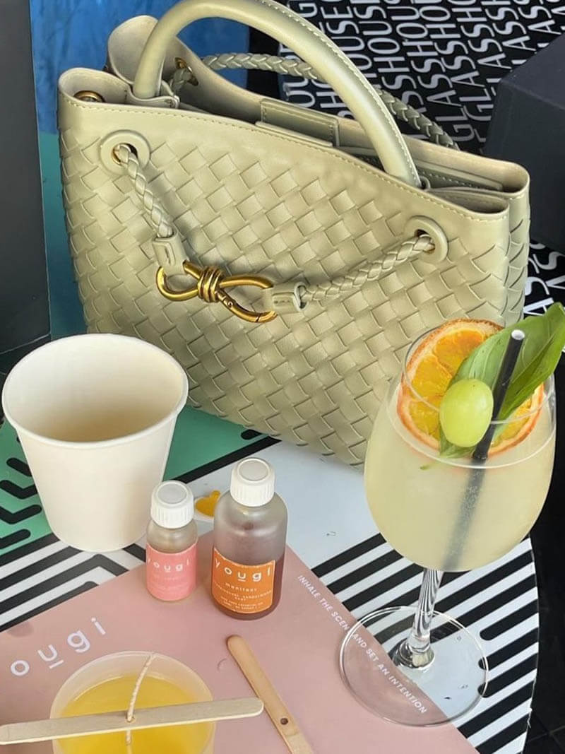 Geweven Dames Tas – Luxe Woven Handtas van Vegan Leer