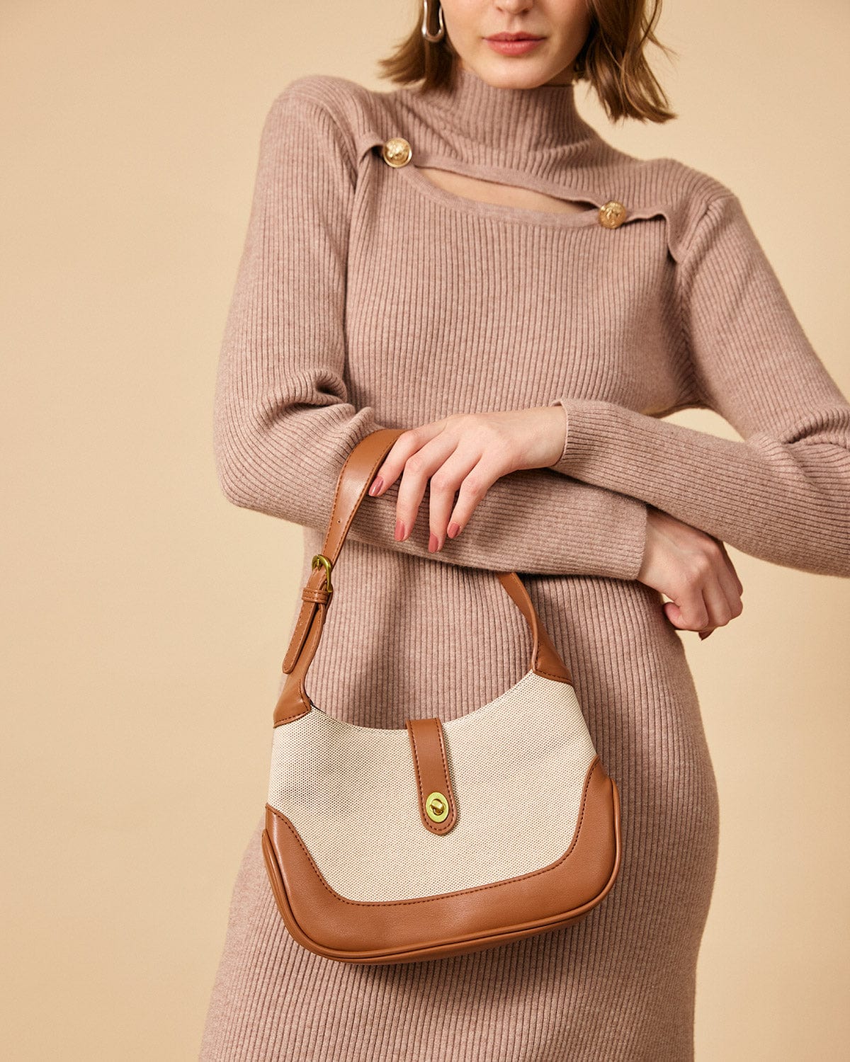 Canvas Schoudertas – Tijdloos, Elegant & Moeiteloos Chic