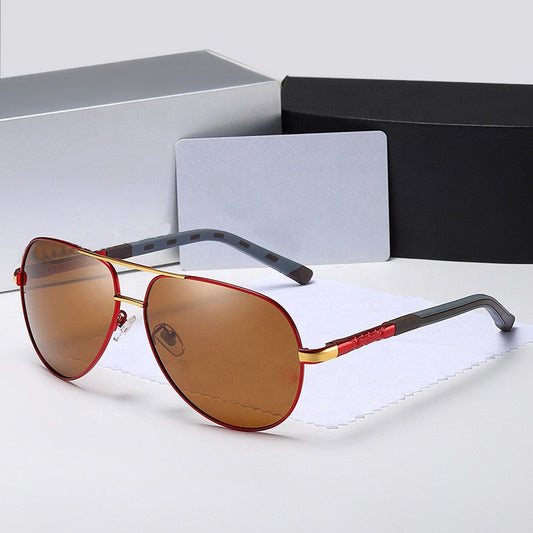 Piloten Zonnebril Heren | Polarized UV400 | Luxe Metal Frame