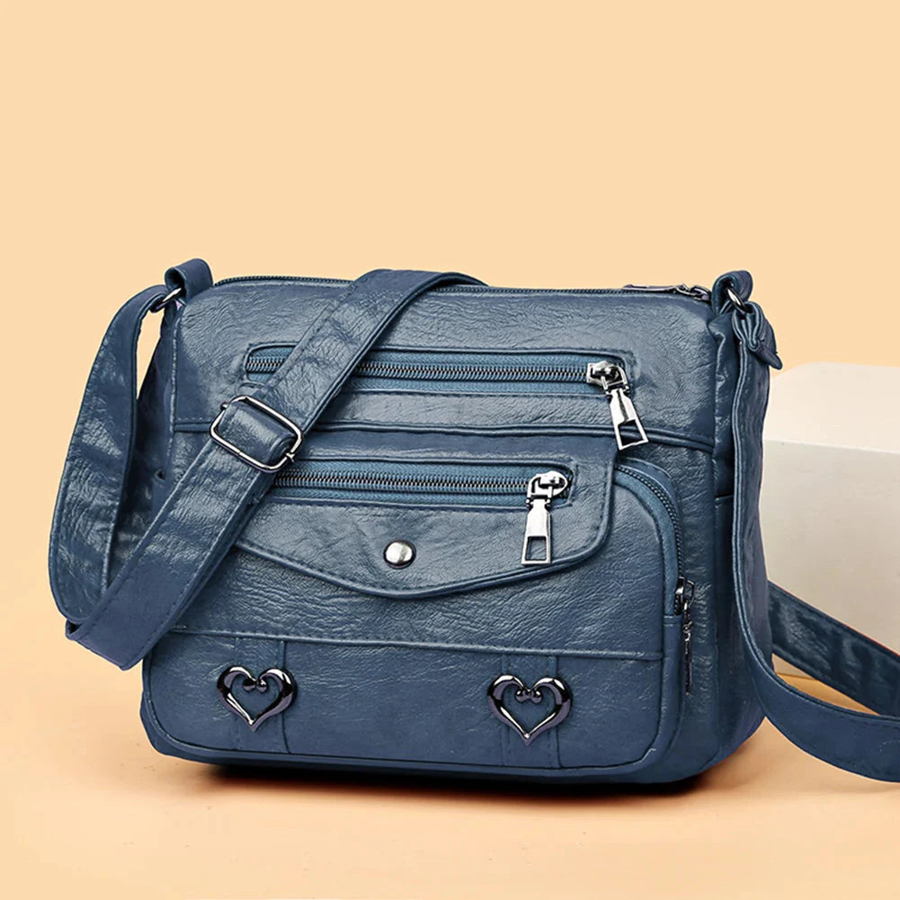 Stijlvolle Vintage Crossbody Tas – Praktisch & Charmant