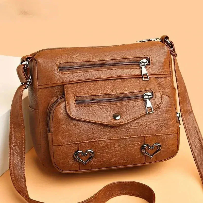 Stijlvolle Vintage Crossbody Tas – Praktisch & Charmant