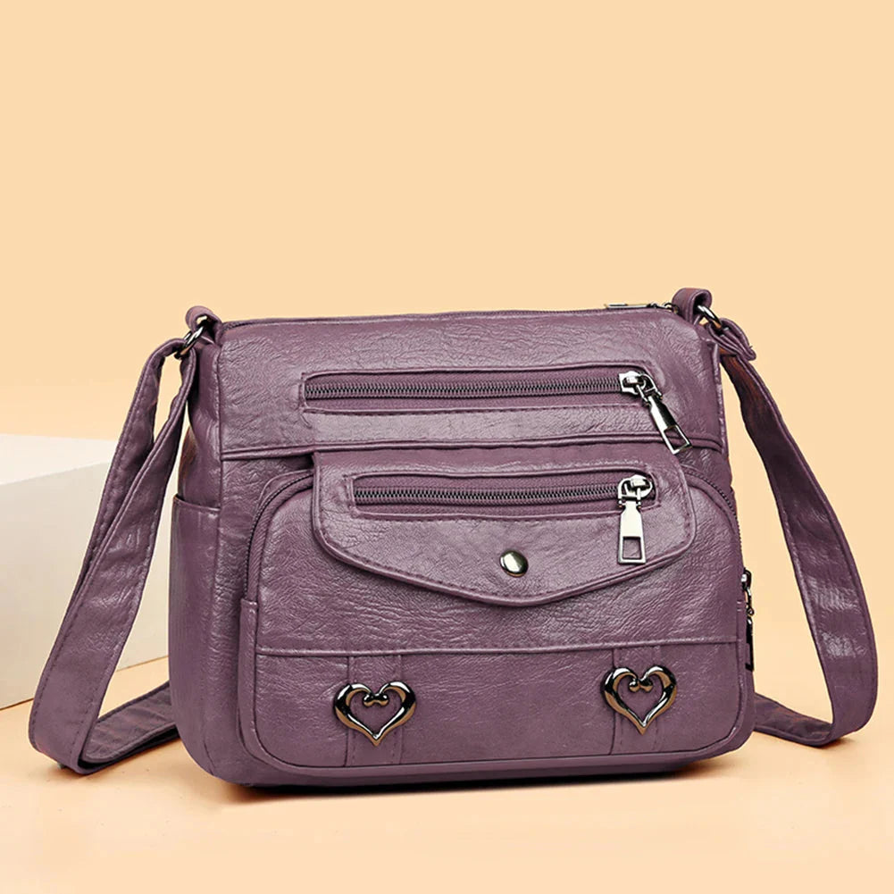 Stijlvolle Vintage Crossbody Tas – Praktisch & Charmant
